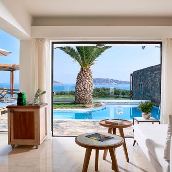 Win a Greek holiday for two to one of the most dazzling resorts on Crete, St. Nicolas Bay