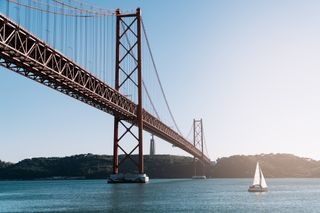 Boat tour on the river Tejo