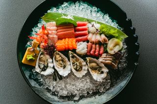 Image may contain Food Food Presentation Plate and Seafood