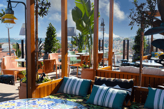 Mama Shelter rooftop bar
