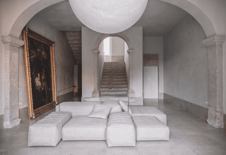 Interiors at Santa Clara 1728 in Lisbon